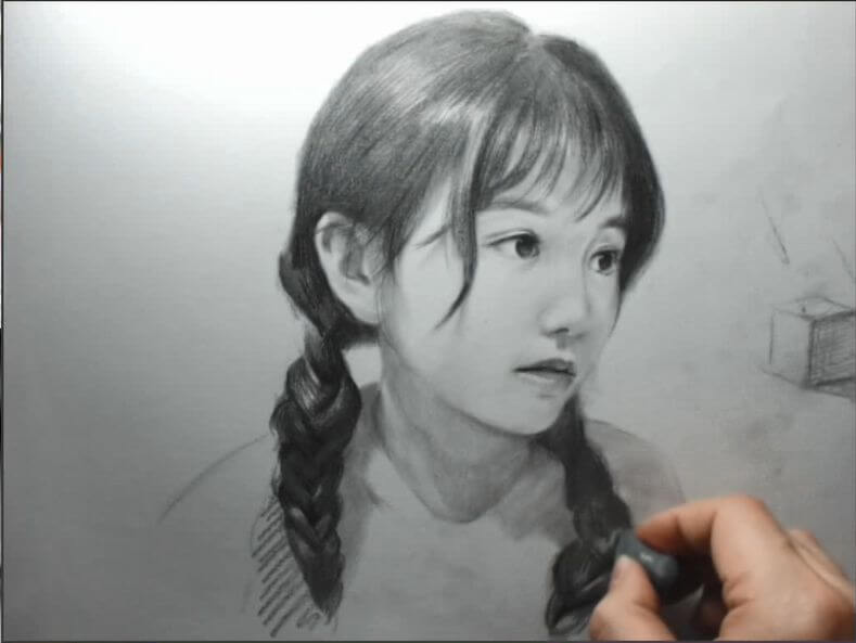 重慶美術集訓畫室美術生想在素描上拿高分，必須做到精益求精！