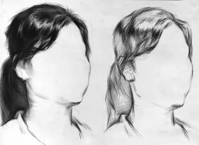 素描頭像的發絲教學！跟著重慶美術集訓畫室老師看看吧，圖四