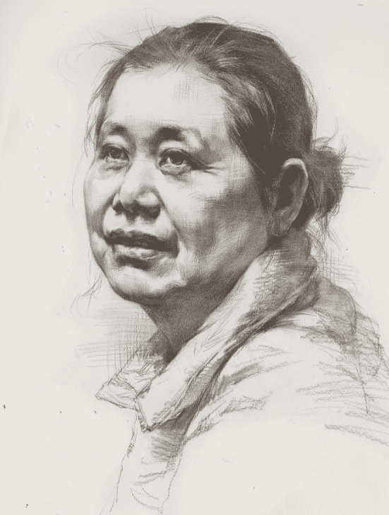默寫素描頭像時(shí)，請(qǐng)看重慶美術(shù)培訓(xùn)畫室美術(shù)生是如何合理刻畫衣物的？
