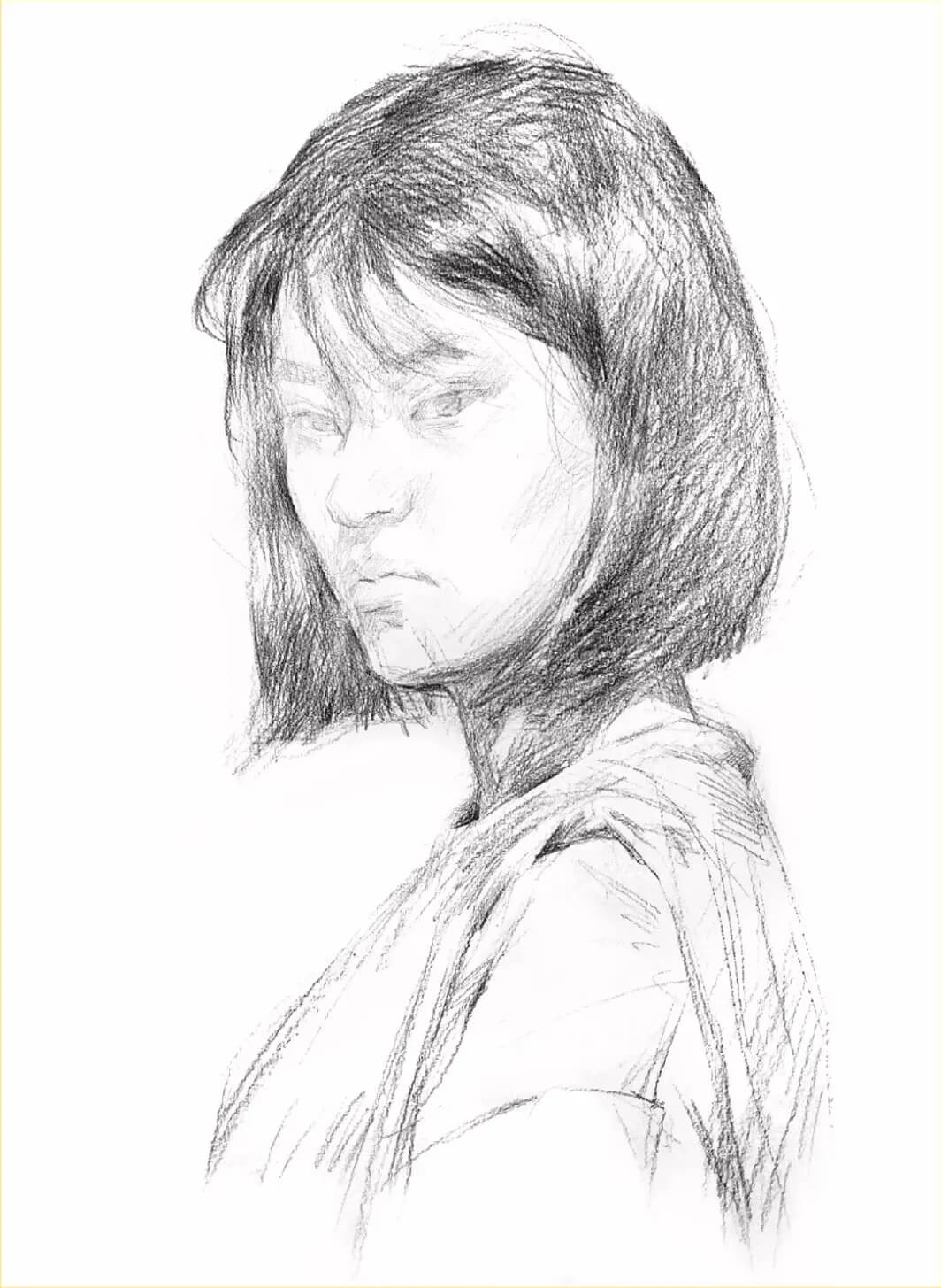 重慶美術培訓學校素描干貨分享|畫人先畫形，一步接一步!圖三