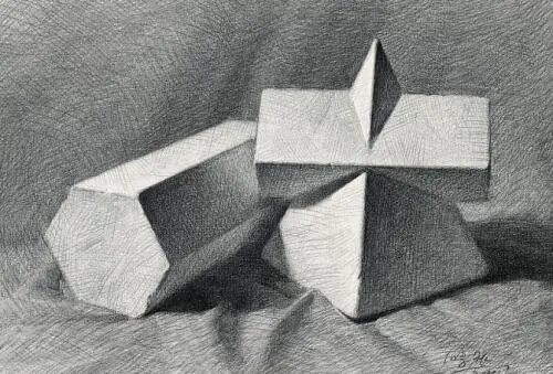 素描靜物入門：先看看老師怎么做，要學(xué)會(huì)觀察與思考 2