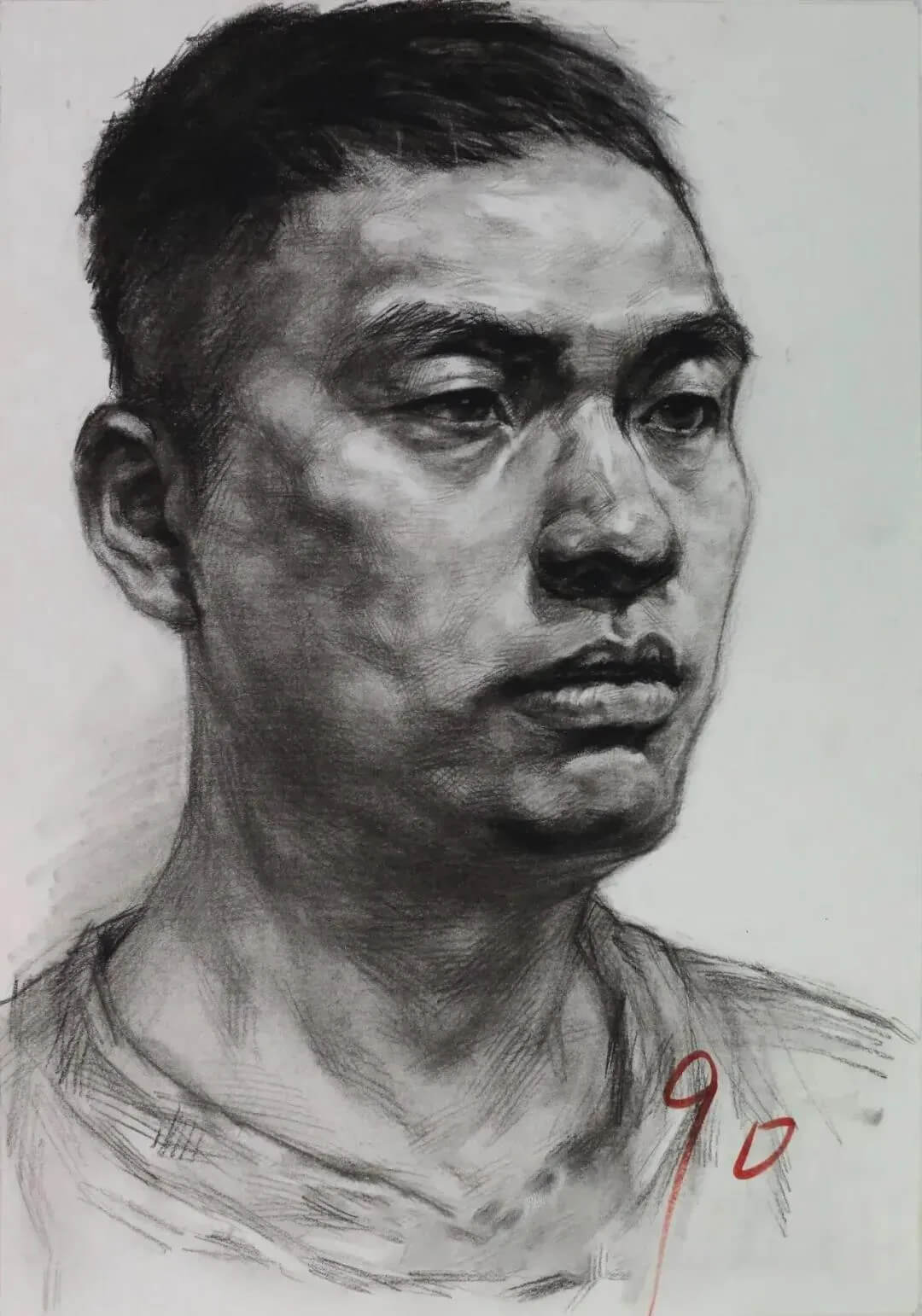 各省美術一模素描高分卷大pk，重慶美術集訓畫室帶你來看看都有哪些共同特征？