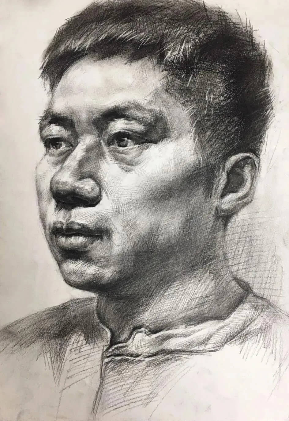各省美術一模素描高分卷大pk，重慶美術集訓畫室帶你來看看都有哪些共同特征？
