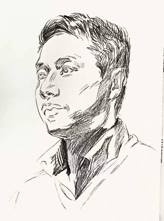 重慶十大畫室素描教學｜美術生如何處理格子襯衫的褶皺？