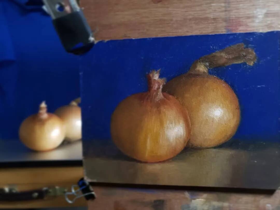重慶美術培訓畫室帶你欣賞既寫實又有意境的素描和色彩作品！