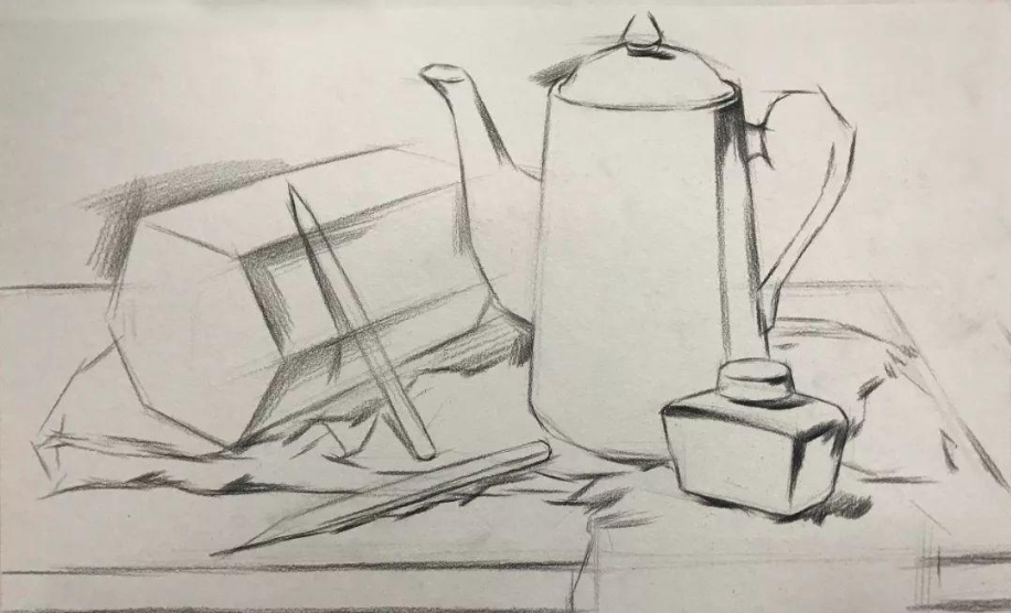 重慶美術培訓畫室老師常講的“素描輪廓線”是什么？重要嗎？圖一