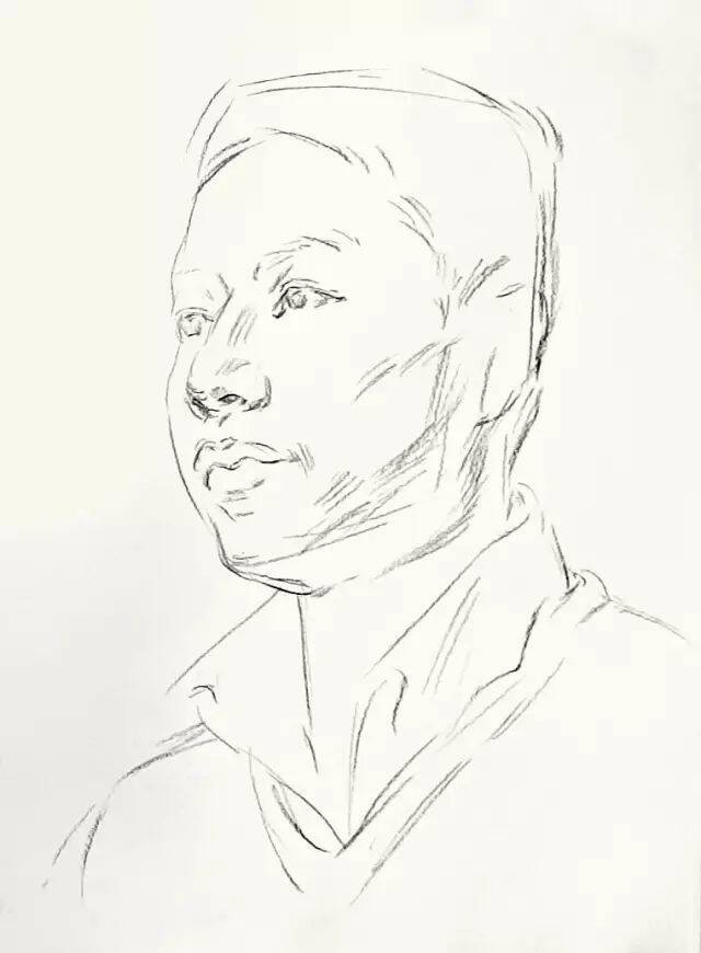 重慶十大畫室素描教學｜美術生如何處理格子襯衫的褶皺？