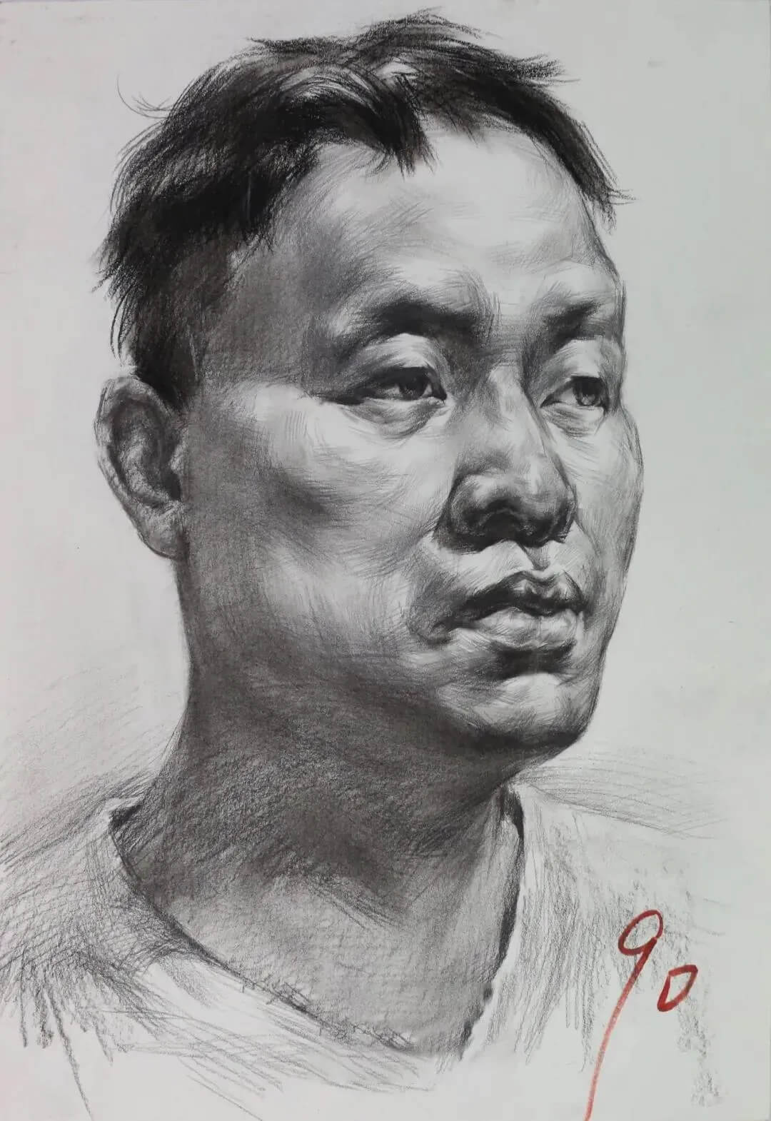 各省美術一模素描高分卷大pk，重慶美術集訓畫室帶你來看看都有哪些共同特征？