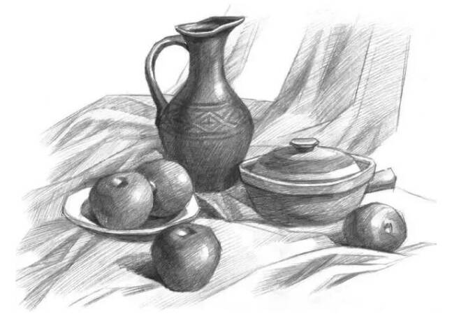 重慶美術(shù)集訓(xùn)學(xué)校告訴你，素描中的襯布到底有多難畫？