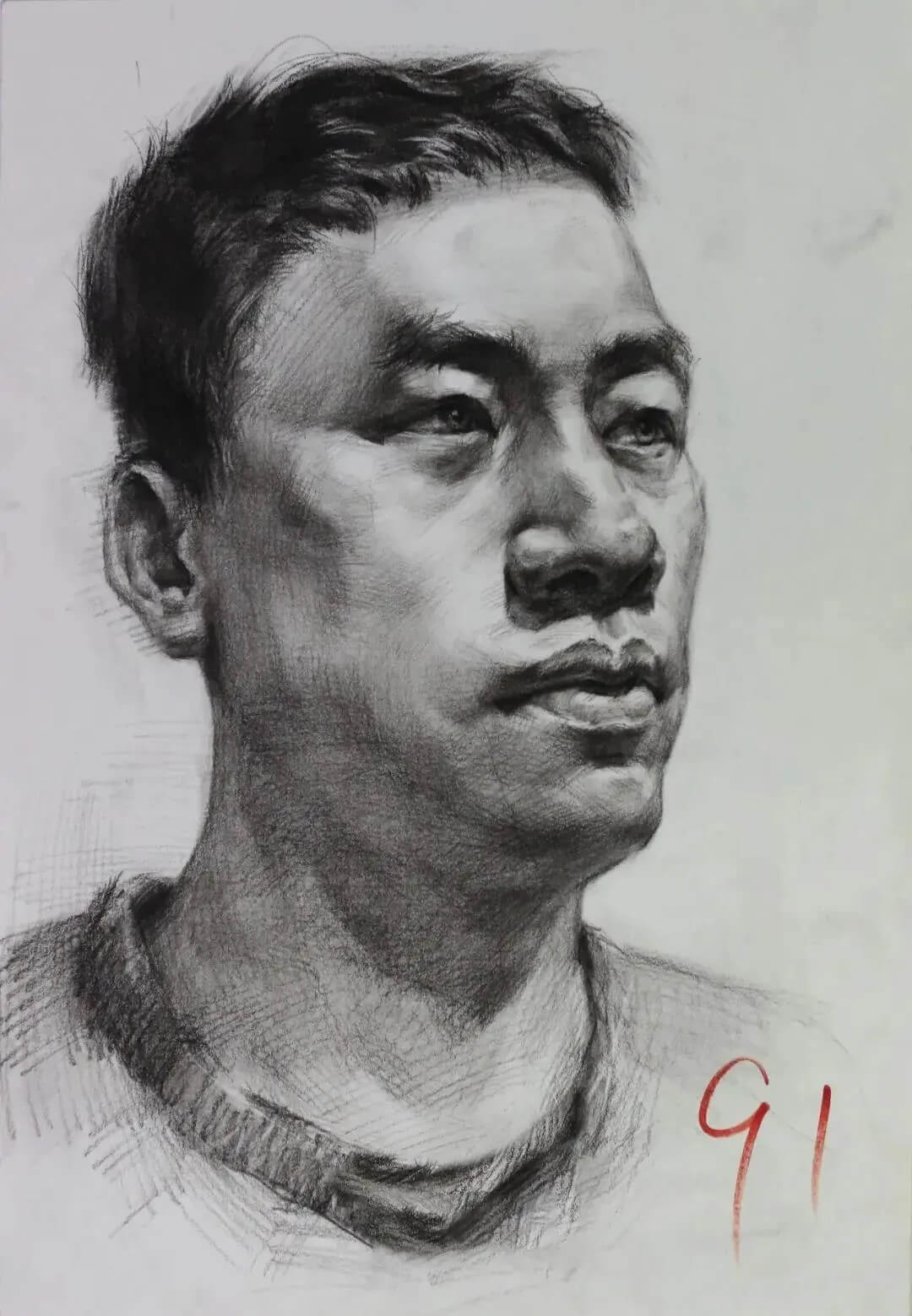 各省美術一模素描高分卷大pk，重慶美術集訓畫室帶你來看看都有哪些共同特征？