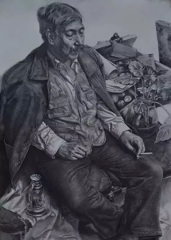 重慶美術高考培訓學校收集分享|九大美術學院素描作品，你覺得哪家美院畫的好！圖九