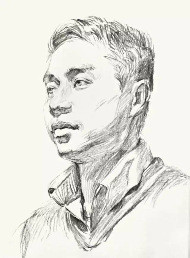 重慶十大畫室素描教學｜美術生如何處理格子襯衫的褶皺？