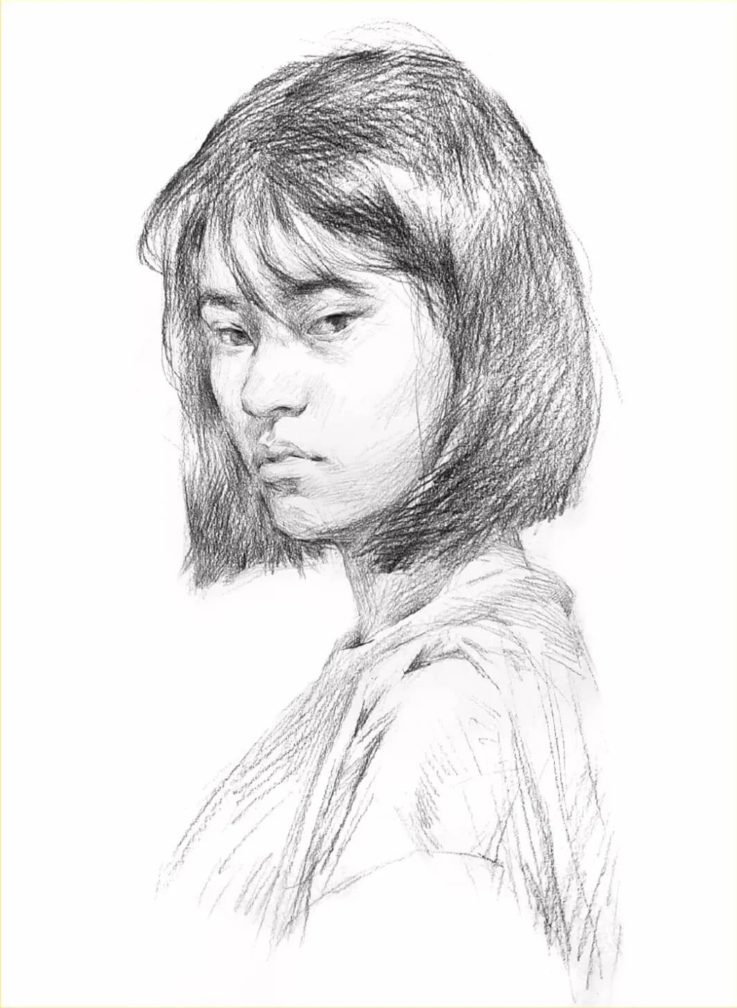 重慶美術培訓學校素描干貨分享|畫人先畫形，一步接一步!圖四