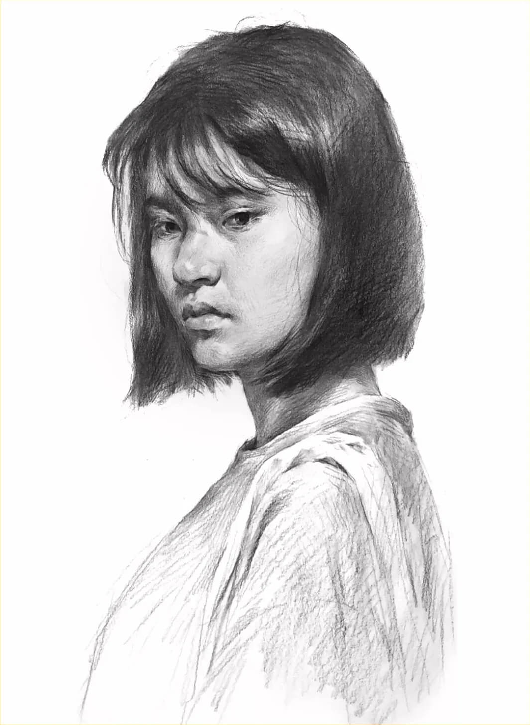 重慶美術培訓學校素描干貨分享|畫人先畫形，一步接一步!圖七