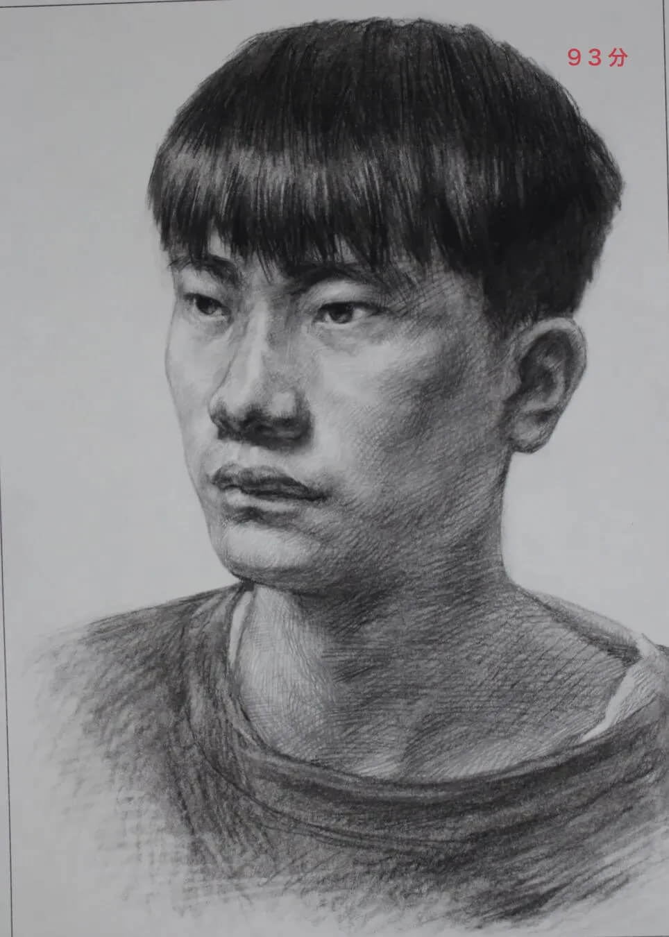 各省美術一模素描高分卷大pk，重慶美術集訓畫室帶你來看看都有哪些共同特征？