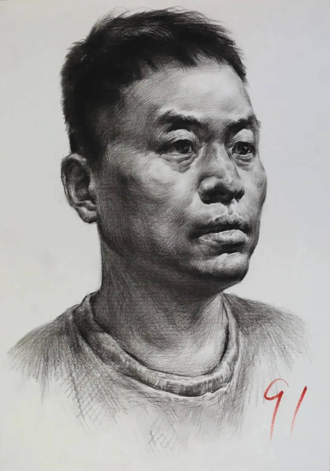 各省美術一模素描高分卷大pk，重慶美術集訓畫室帶你來看看都有哪些共同特征？