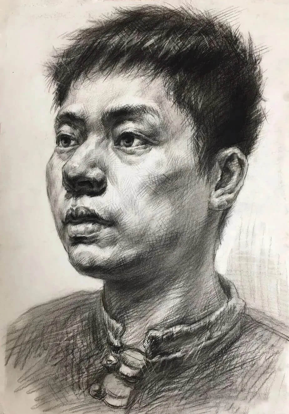 各省美術一模素描高分卷大pk，重慶美術集訓畫室帶你來看看都有哪些共同特征？