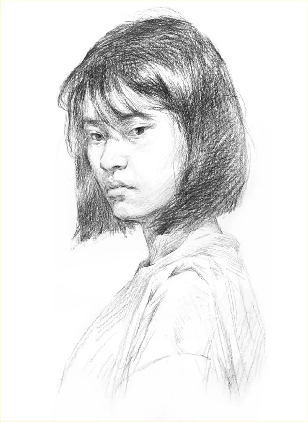 重慶美術培訓學校素描干貨分享|畫人先畫形，一步接一步!圖五