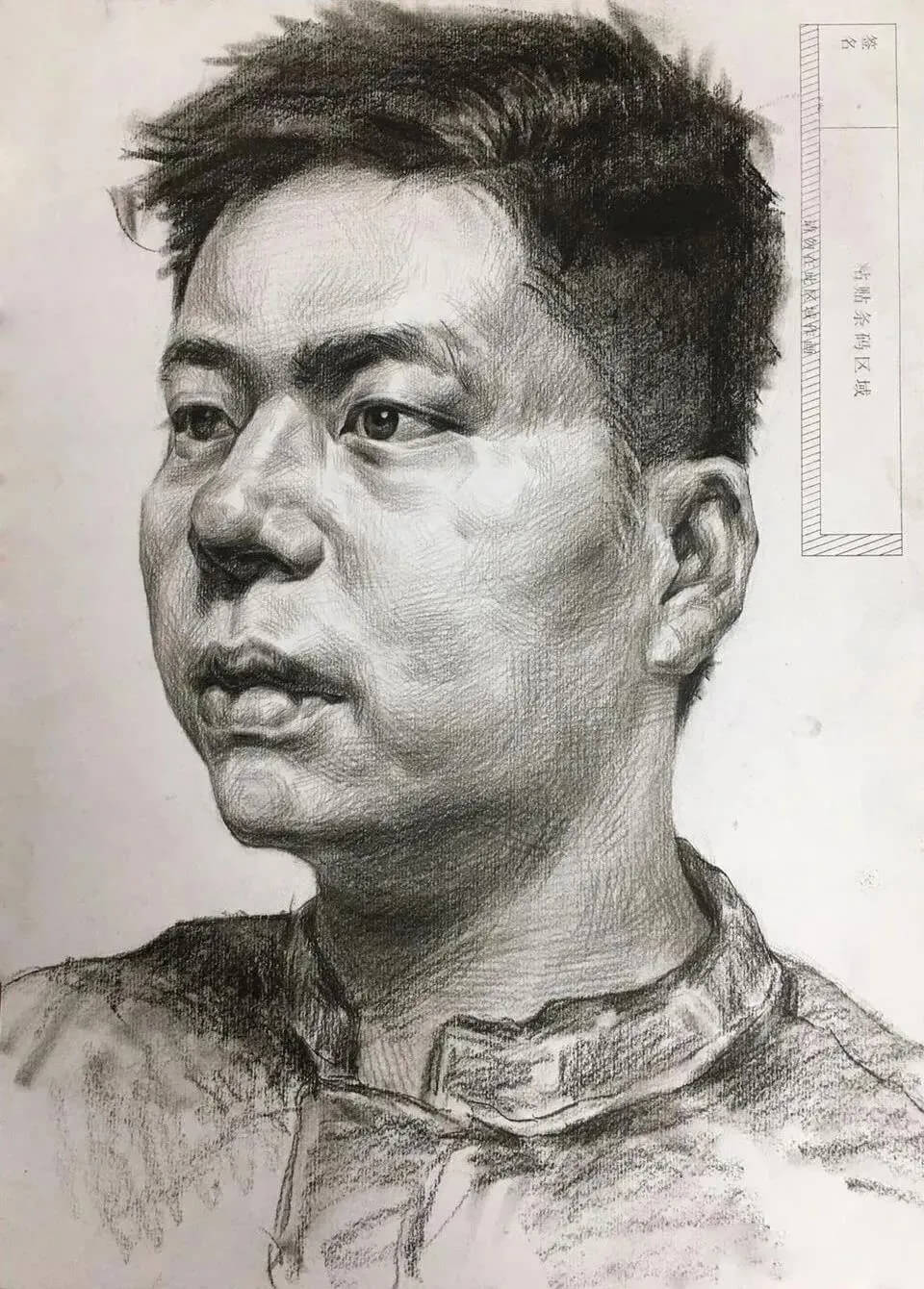 各省美術一模素描高分卷大pk，重慶美術集訓畫室帶你來看看都有哪些共同特征？