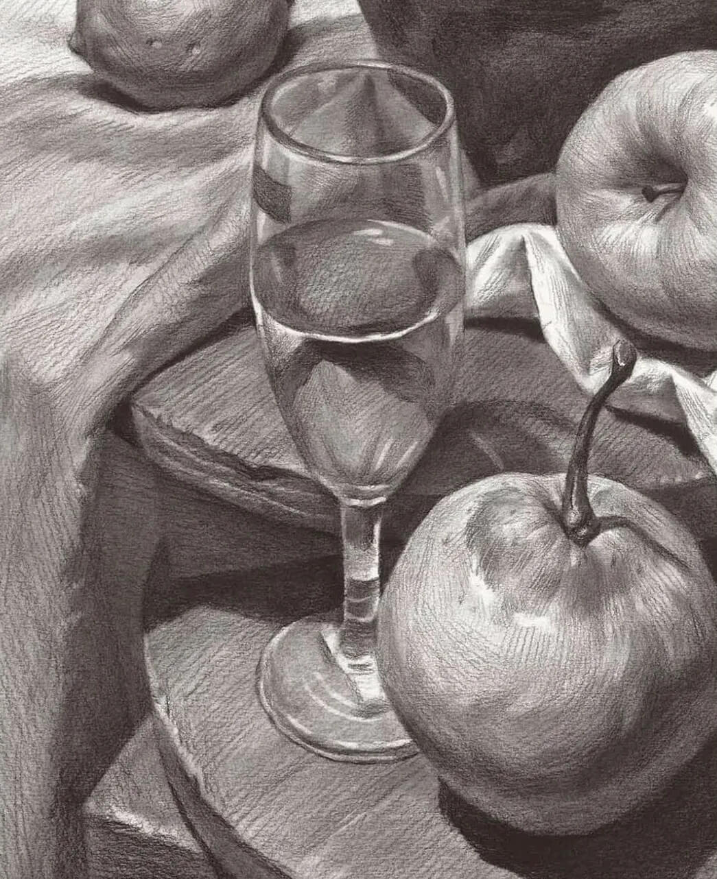 素描靜物時，玻璃質感總是畫的不到位！看完這篇你就知道如何畫了！圖七