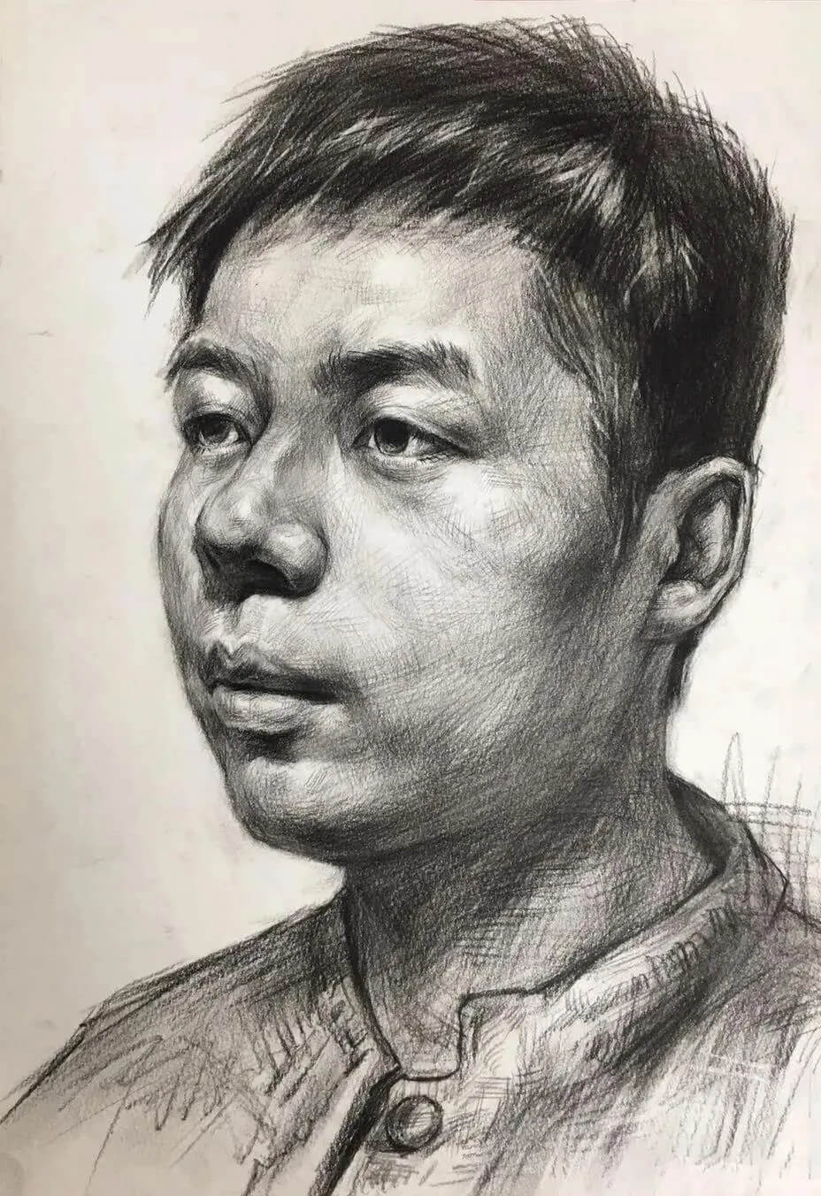 各省美術一模素描高分卷大pk，重慶美術集訓畫室帶你來看看都有哪些共同特征？