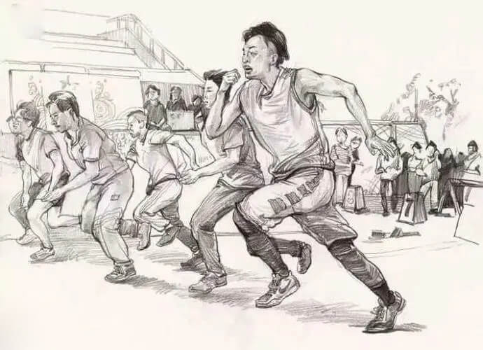 速寫運動類風景該怎么畫？重慶畫室分享這幾個繪畫技巧！