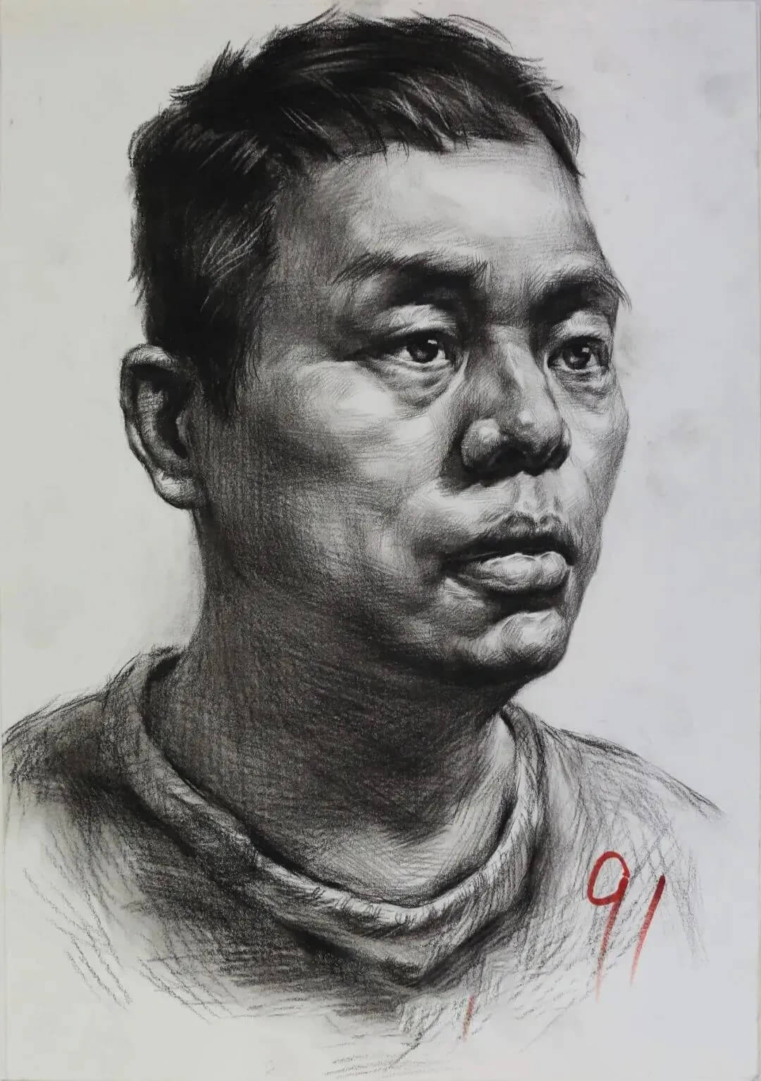 各省美術一模素描高分卷大pk，重慶美術集訓畫室帶你來看看都有哪些共同特征？