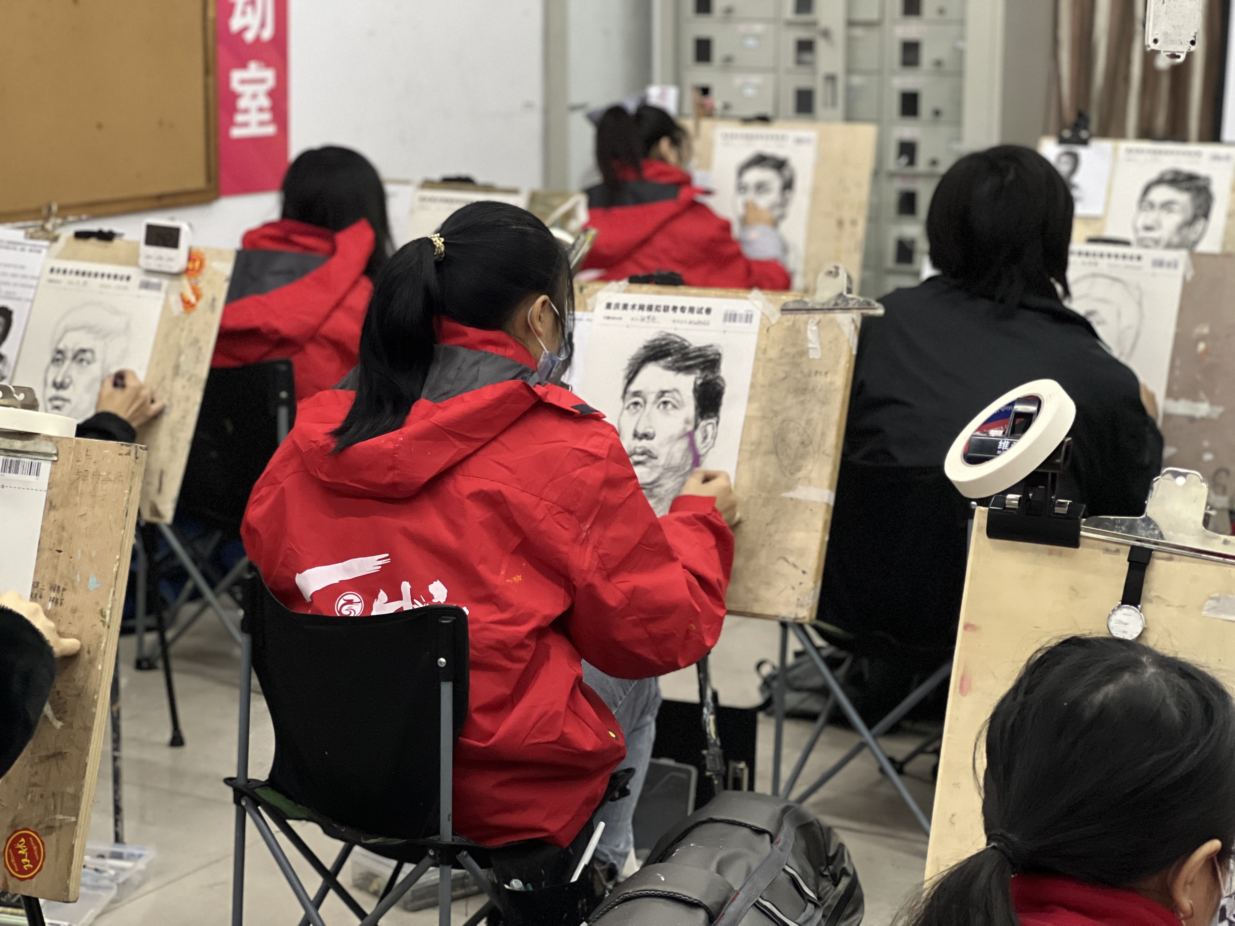 激烈的學習氛圍